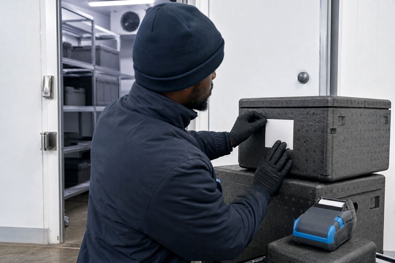 Cold Room Labelling