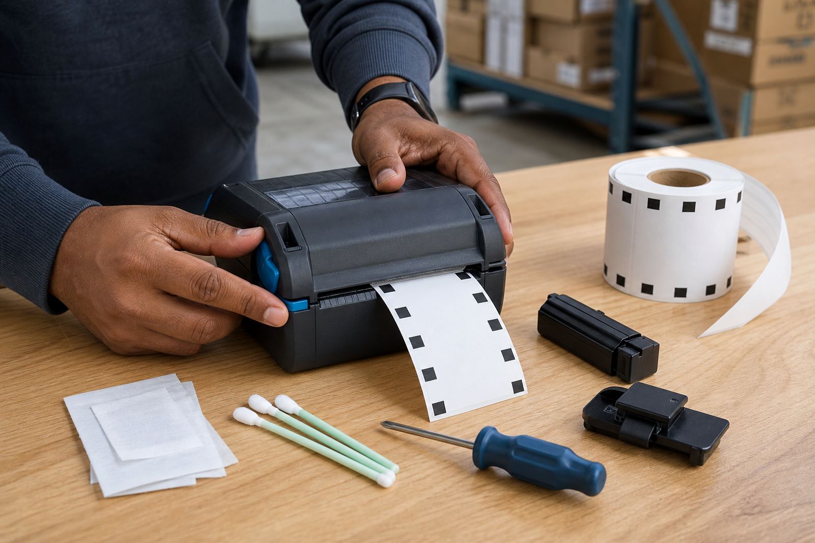 Black Mark Printer