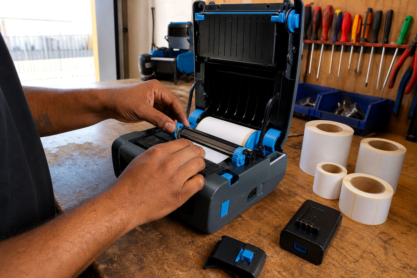 Gap Sensed Printer